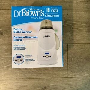 Dr. Brown's Natural Flow Deluxe Bottle Warmer - White